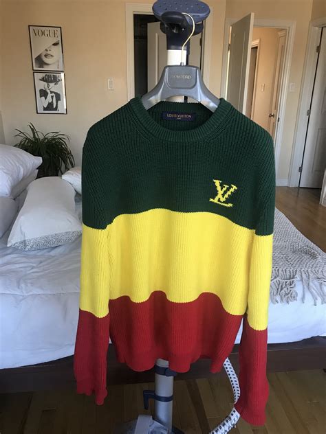 louis vuitton jamaica sweater|Louis Vuitton long sleeve sweaters.